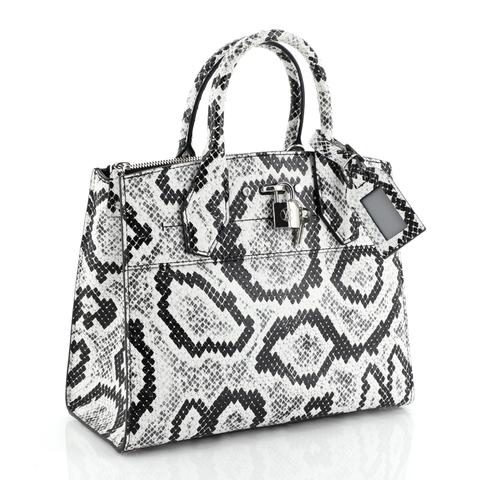 Louis Vuitton, Bags, City Steamer Mm Snakeskin