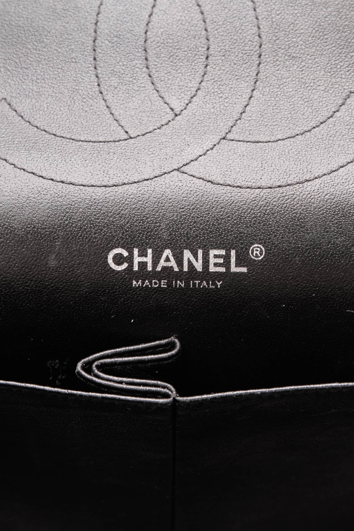 Chanel

Classic Double Flap Bag - Jumbo Black Patent