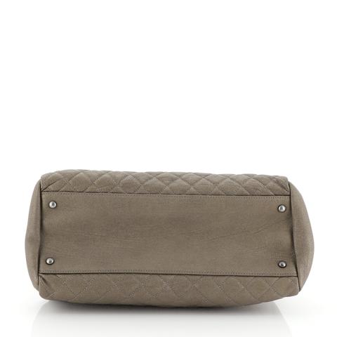 Chanel Just Mademoiselle Bag Quilted Caviar Large 