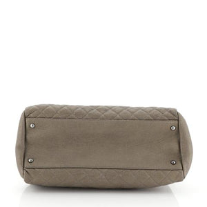 Chanel Just Mademoiselle Bag Quilted Caviar Large 