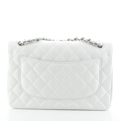 Chanel

Classic Double Flap Bag Quilted Caviar Jumbo