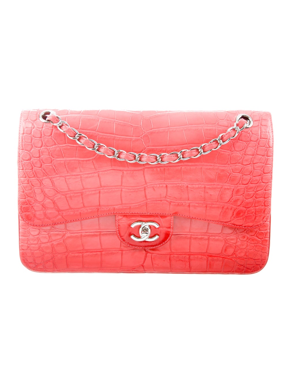 Alligator Classic Jumbo Double Flap Bag