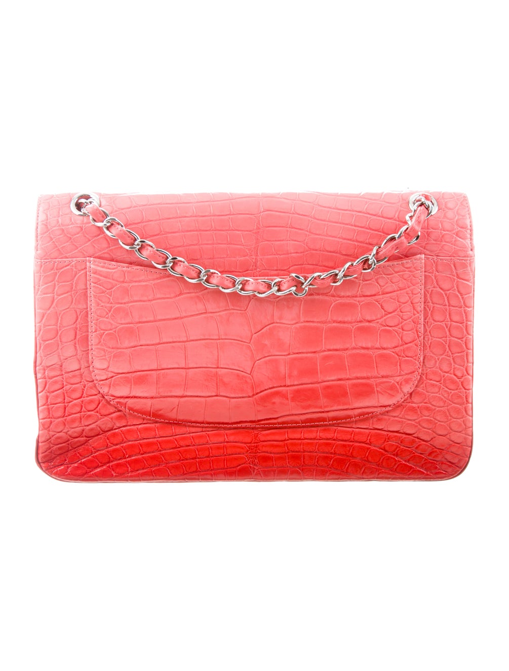 Alligator Classic Jumbo Double Flap Bag